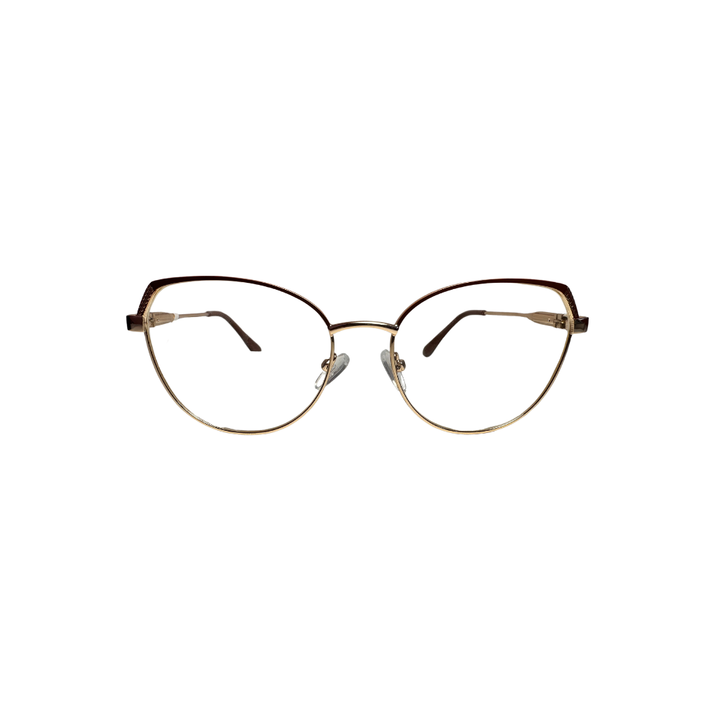 Lentes oftálmicos mujer Black B07 Café Oro