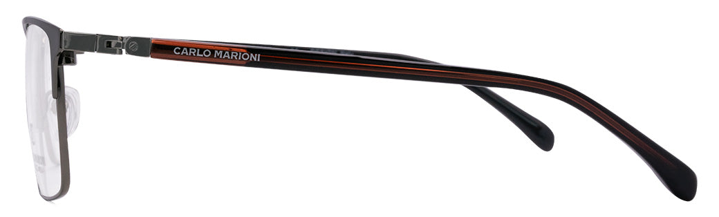 Lentes oftálmicos para hombre, acero, CM30